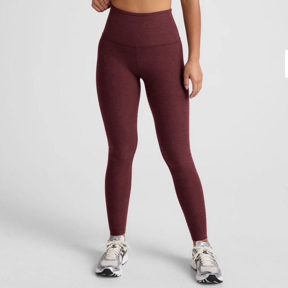 Beyond Yoga Spacedye Vitalize Full Length High Waist Leggings Heather Purple XS